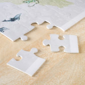 Watercolor Travel Postcard | Puerto Vallarta Puzzle (Seite)