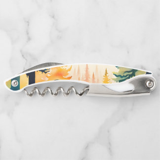 Watercolor Trees _Autumn Hues Kellnermesser