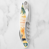 Watercolor Trees _Autumn Hues Kellnermesser (Rückseite)