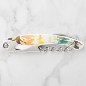 Watercolor Trees _Autumn Hues Kellnermesser (Vorderseite)