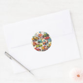 Watercolor Trucks Stickers Construction Vehicles (Umschlag)