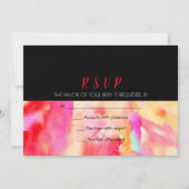 WATERCOLOR - UAWG zur Reaktion auf Hochzeiten Einladung (Vorderseite)