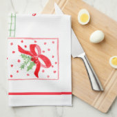 Watercolor Urlaub Freunde sind die besten Geschenk Geschirrtuch (Viertel Falte)