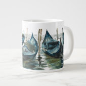 Watercolor Venice Jumbo-Tasse (Vorderseite Rechts)