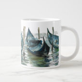 Watercolor Venice Jumbo-Tasse (Rechts)