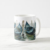 Watercolor Venice Kaffeetasse (VorderseiteRechts)
