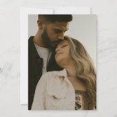 Watercolor Venue Wedding Save the Date  (Rückseite)