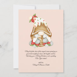 Watercolor Vintage Weihnachten Gnome Heiße Schokol