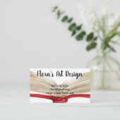 WATERCOLOR Visitenkarte (Stehend Vorderseite)