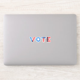 Watercolor VOTE Custom Cut Vinyl Decal Sticker