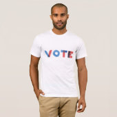 Watercolor VOTE Men-T - Shirt (Vorne ganz)