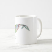 Watercolor-Wal-Tasse Kaffeetasse (VorderseiteRechts)