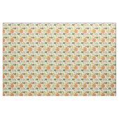 Watercolor Wald Kaninchen, Igel Stoff (Yard (91,4 cm))