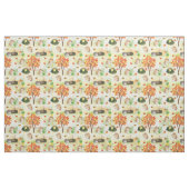 Watercolor Wald Kaninchen, Igel Stoff (Fat Quarter (45,7 x 55,9 cm))