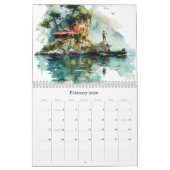 Watercolor Wall Calendars (2025) Kalender (Feb 2026)