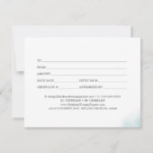 Watercolor Wash | Blue Gift Certificate (Rückseite)