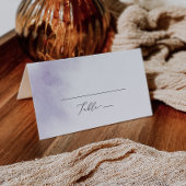 Watercolor Wash | LILA PLATZKARTE