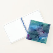 Watercolor Wash Reiki Sketchbook Notizblock (Innenseite)