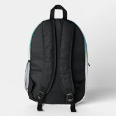 Watercolor Wash Rucksack (Rückseite)