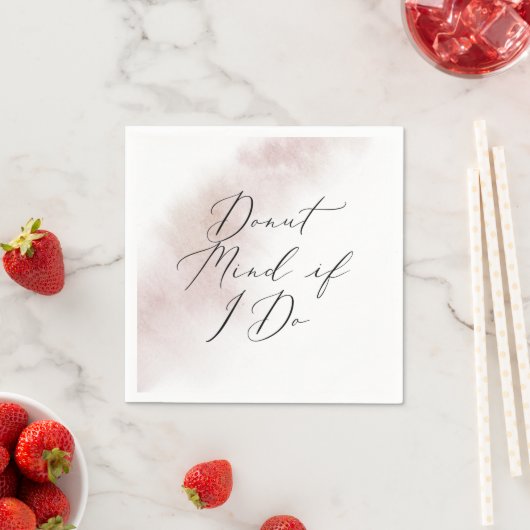 Watercolor Wash | Spüle, wenn ich tue. Serviette (Beispiel)