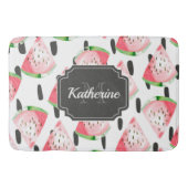Watercolor Watermelon Badematte (Vorderseite)