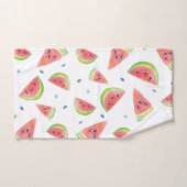 Watercolor Watermelon Badhandtuch Set (Handtuch)