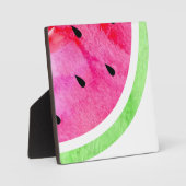 Watercolor Watermelon Fotoplatte (Vorderseite)