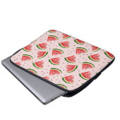 Watercolor Watermelon Frucht Muster Laptopschutzhülle (Vorne Knopf)
