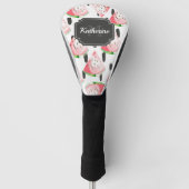 Watercolor Watermelon Golf Headcover (Vorderseite)