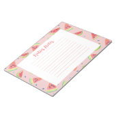 Watercolor Watermelon Notizblock (angewinkelt)