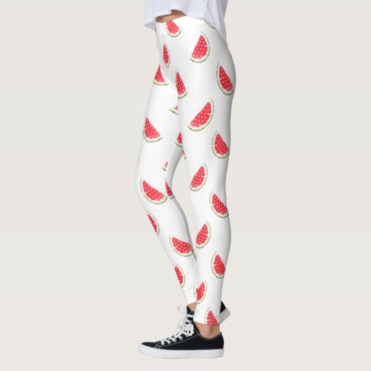 Watercolor Watermelone Muster Leggings (Links)