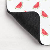 Watercolor Watermelone Muster Mousepad (Ecke)