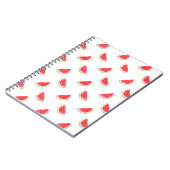 Watercolor Watermelone Muster Notizblock (Linke Seite)