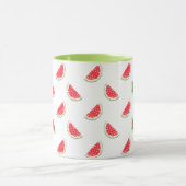 Watercolor Watermelone Muster Tasse (Zentrum)