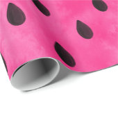 Watercolor Watermelone Seeds Geschenkpapier (Rolleneckpunkt)