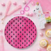 Watercolor Watermelone Seeds Pappteller (Party)