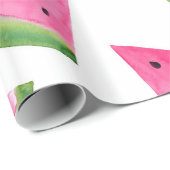 Watercolor Watermelone Wedges Geschenkpapier (Rolleneckpunkt)