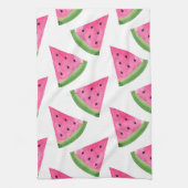 Watercolor Watermelone Wedges Geschirrtuch (Vertikal)
