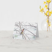 Watercolor Waxing Note Karte (Gelbe Blume)