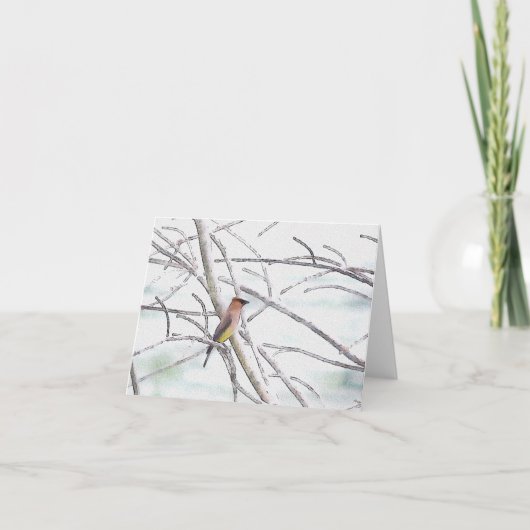 Watercolor Waxing Note Karte (Vorderseite)