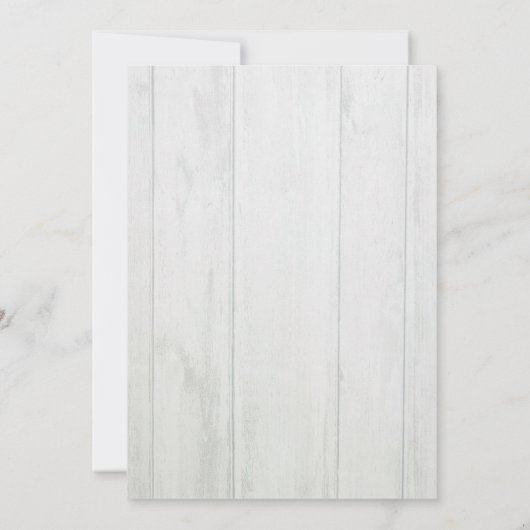 Watercolor Wedding Spring Bouquet Decoupage einlad Einladung (Rückseite)