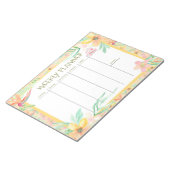 Watercolor Weekly Planner Notizblock (angewinkelt)