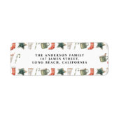 Watercolor Weihnachtsgebäck Traditionell elegant (Vorne)