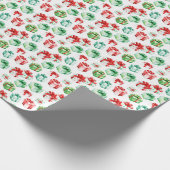 Watercolor Weihnachtsgeschenk Geschenk Geschenk Ge Geschenkpapier (Ecke)