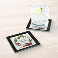 Watercolor Weinkultur und Erde Weintrauben Weinrou