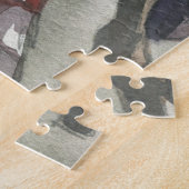 Watercolor Western Rodeo Cowboy Puzzle (Seite)