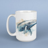 Watercolor Whale Wonder Kaffeetasse