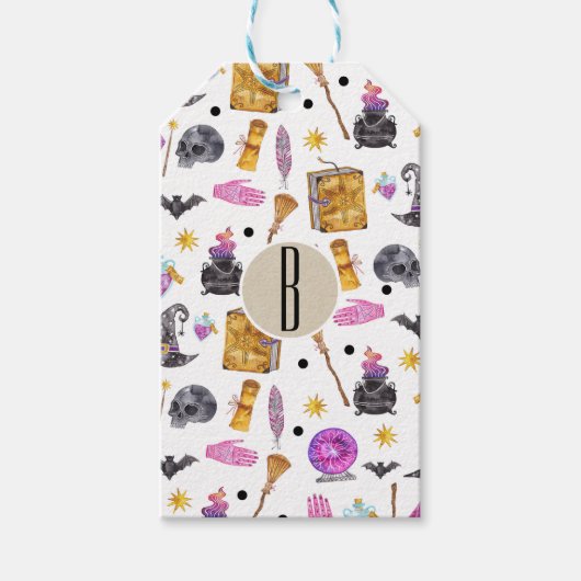 Watercolor Whimsisches Gastgeschenk Geschenkanhänger (Vorderseite)