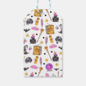 Watercolor Whimsisches Gastgeschenk Geschenkanhänger (Rückseite)