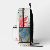 Watercolor Whimsy Bedruckter Rucksack (Rechts)